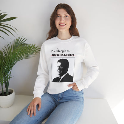 Allergic to Socialism | Graphic Sweatshirt