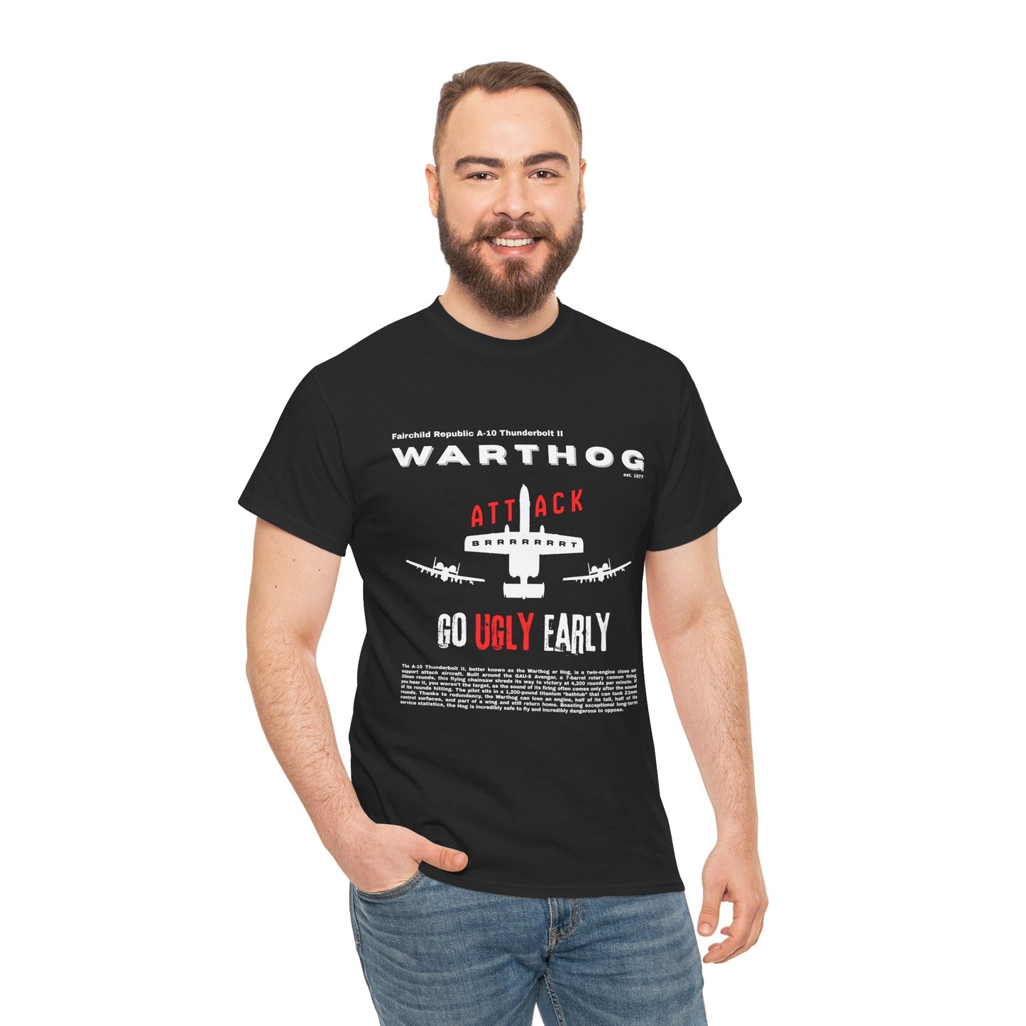 A-10 Thunderbolt "Warthog" | Graphic Tee