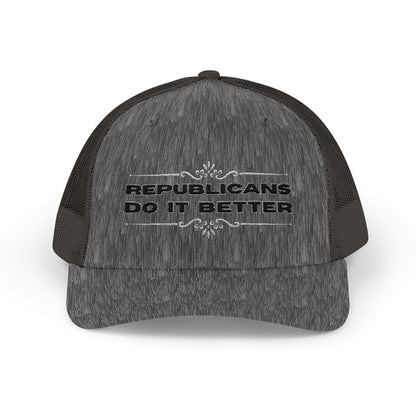 Republicans Do It Better | Snapback Trucker Cap