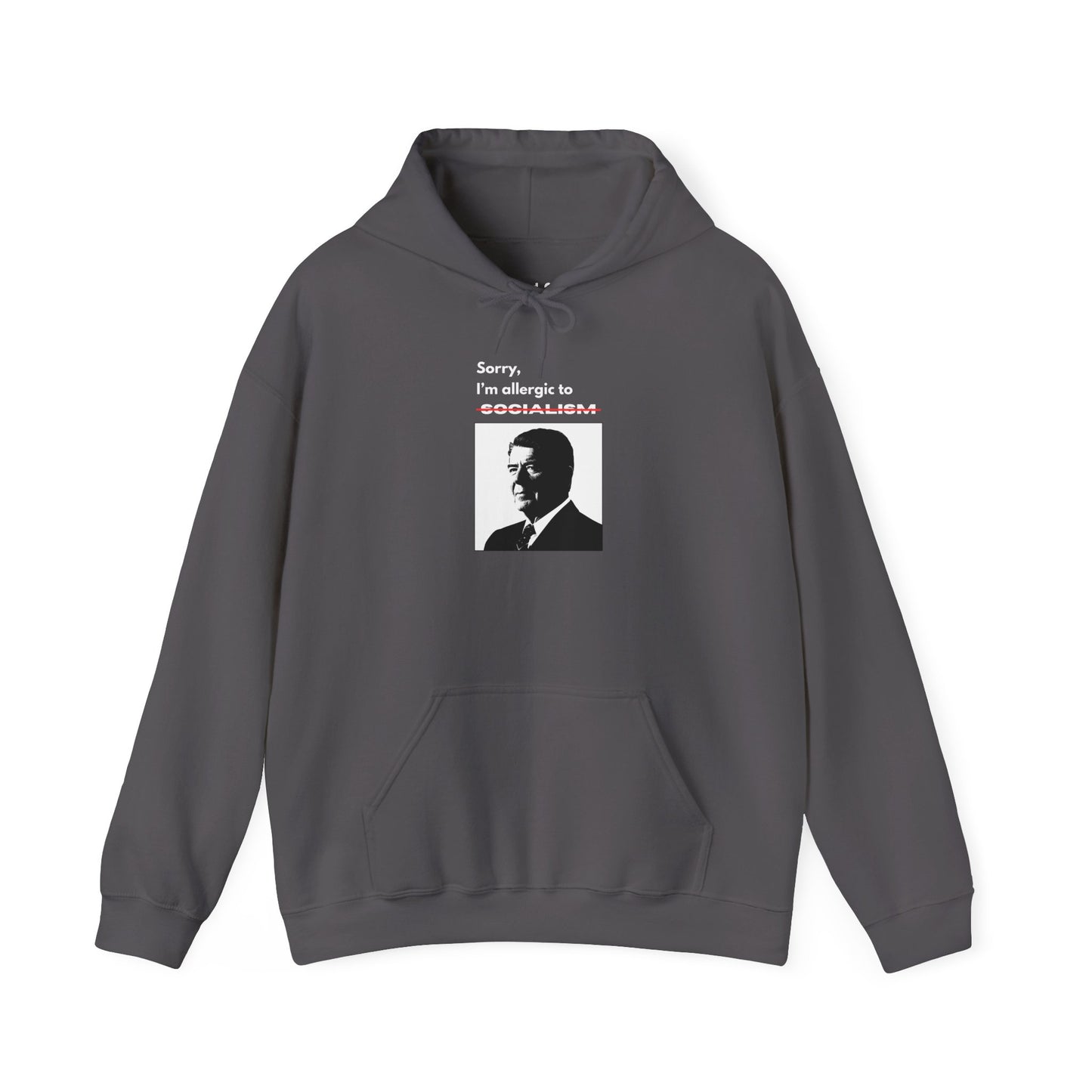Allergic to Socialism | Graphic Hoodie