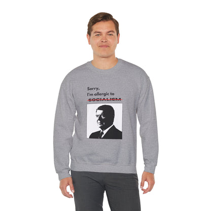 Allergic to Socialism | Graphic Sweatshirt