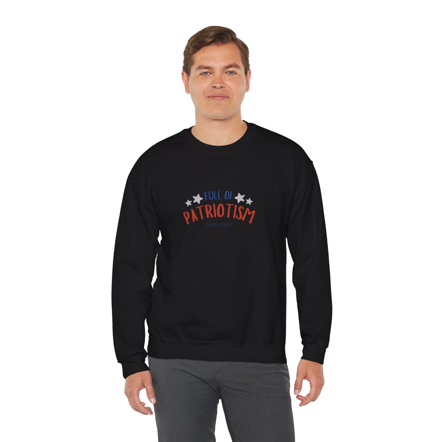 Patriotism and Beer | Graphic Sweatshirt