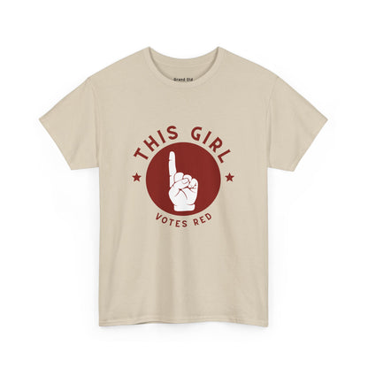 This Girl Votes Red | Graphic Tee