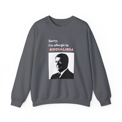 Allergic to Socialism | Graphic Sweatshirt