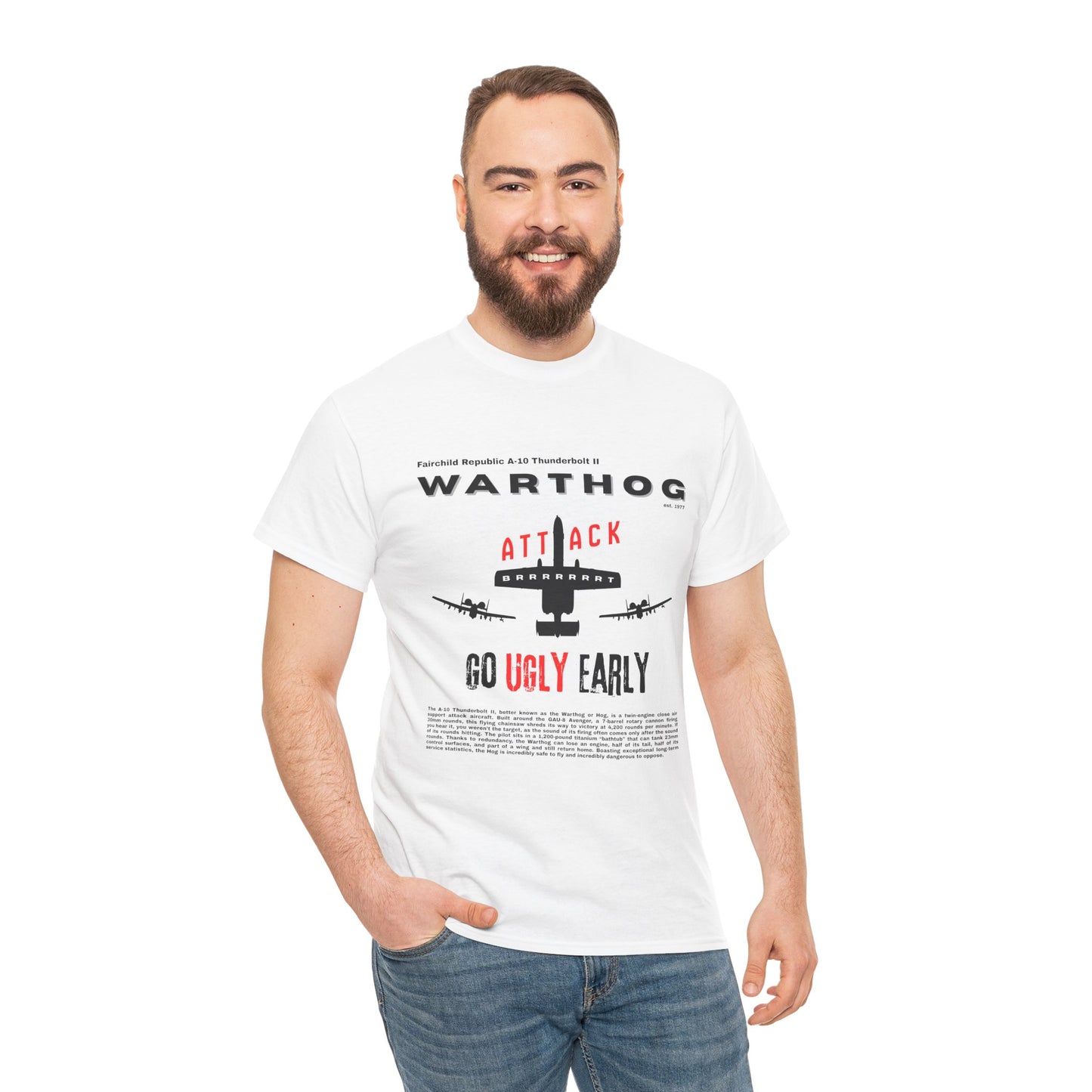 A-10 Thunderbolt "Warthog" | Graphic Tee