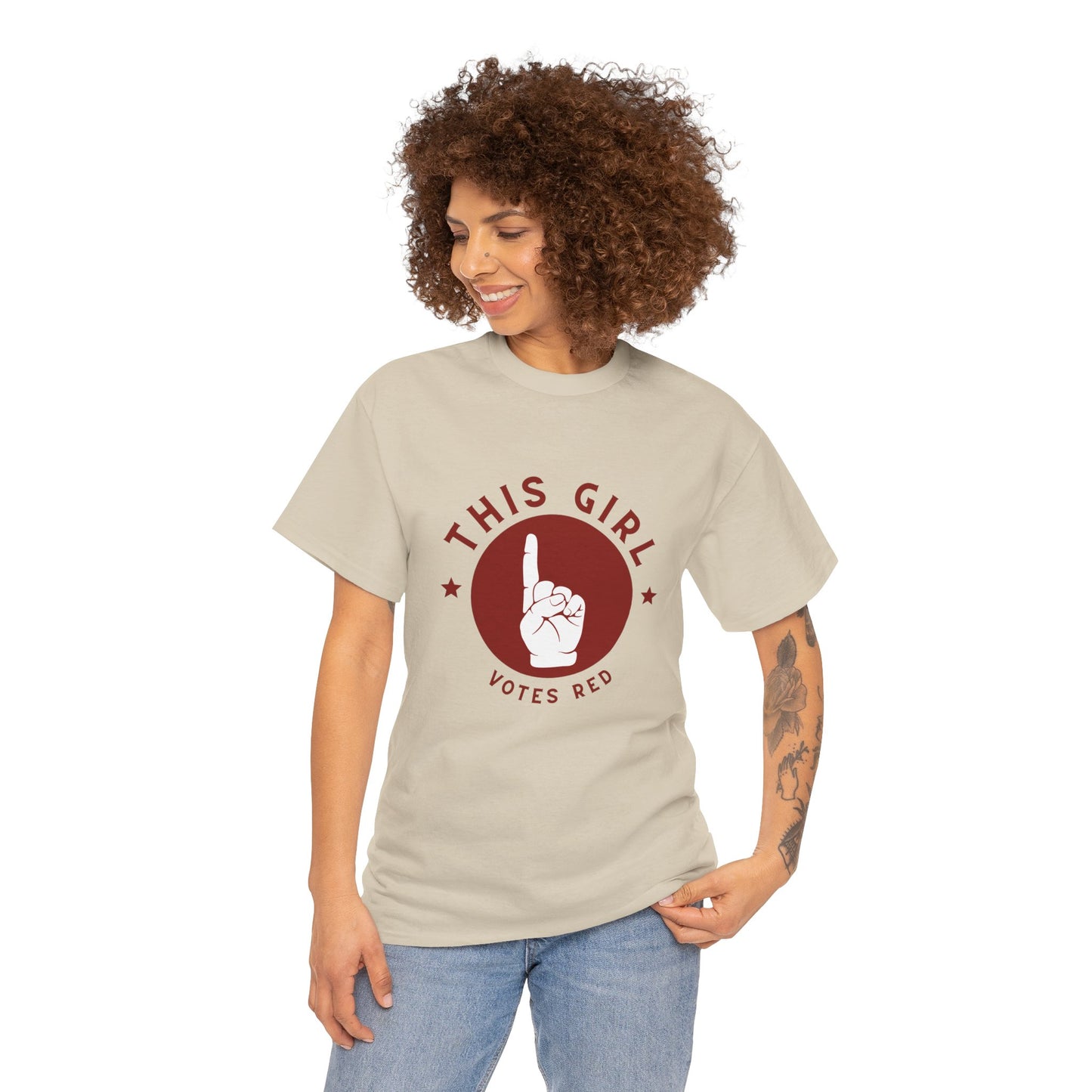This Girl Votes Red | Graphic Tee