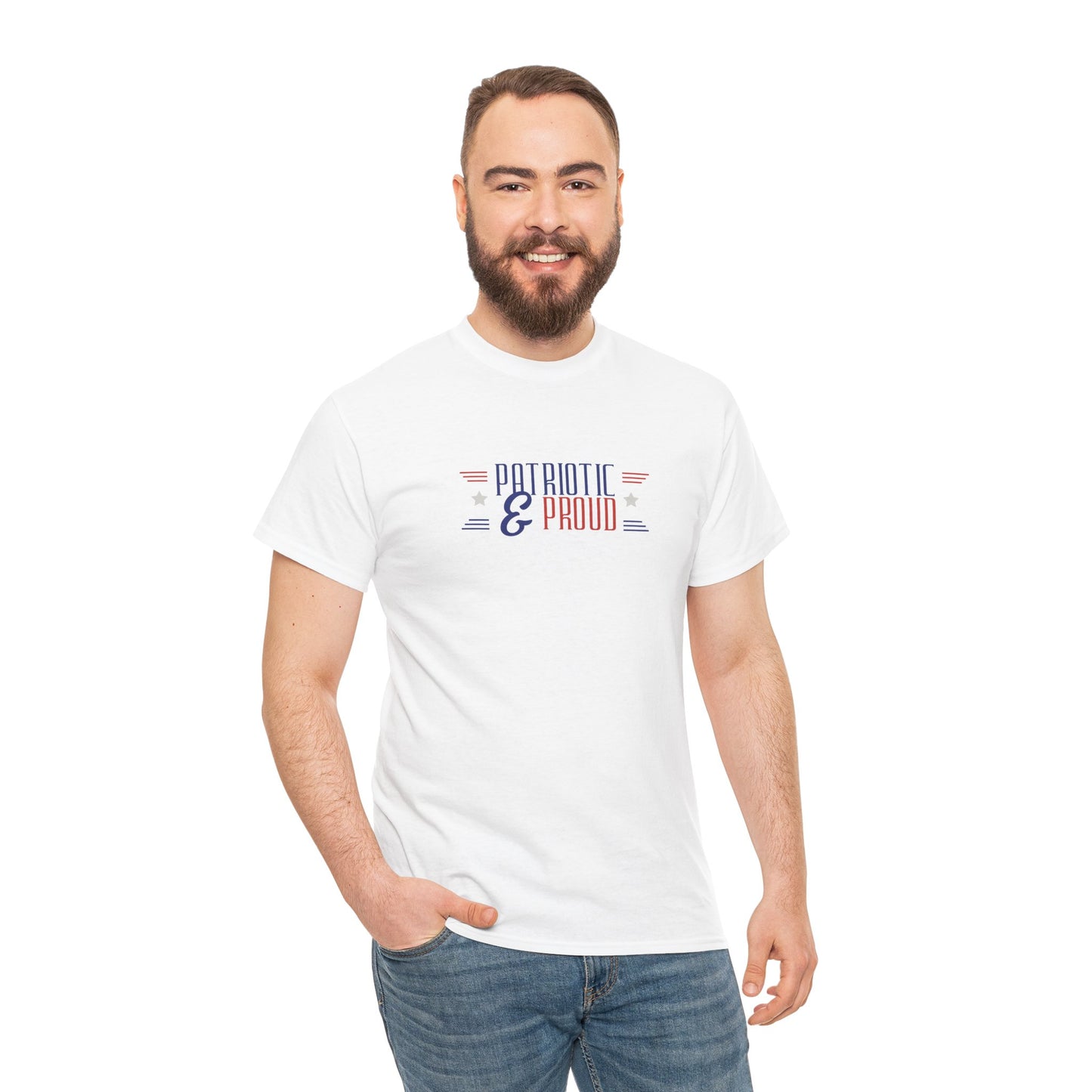 Patriotic and Proud | Graphic Tee