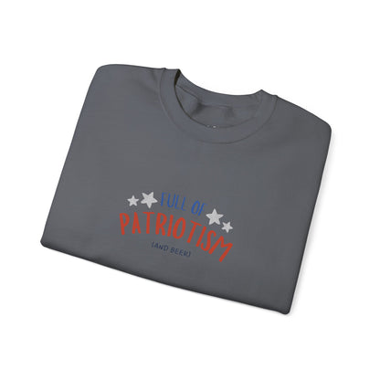 Patriotism and Beer | Graphic Sweatshirt