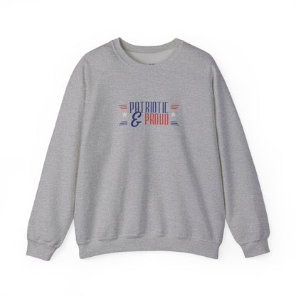 Patriotic and Proud | Graphic Sweatshirt