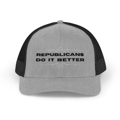 Republicans Do It Better | Snapback Trucker Cap