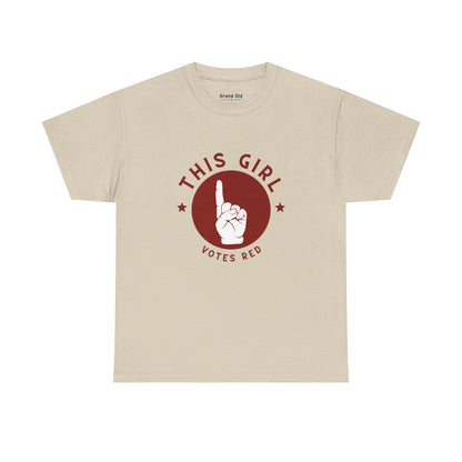 This Girl Votes Red | Graphic Tee