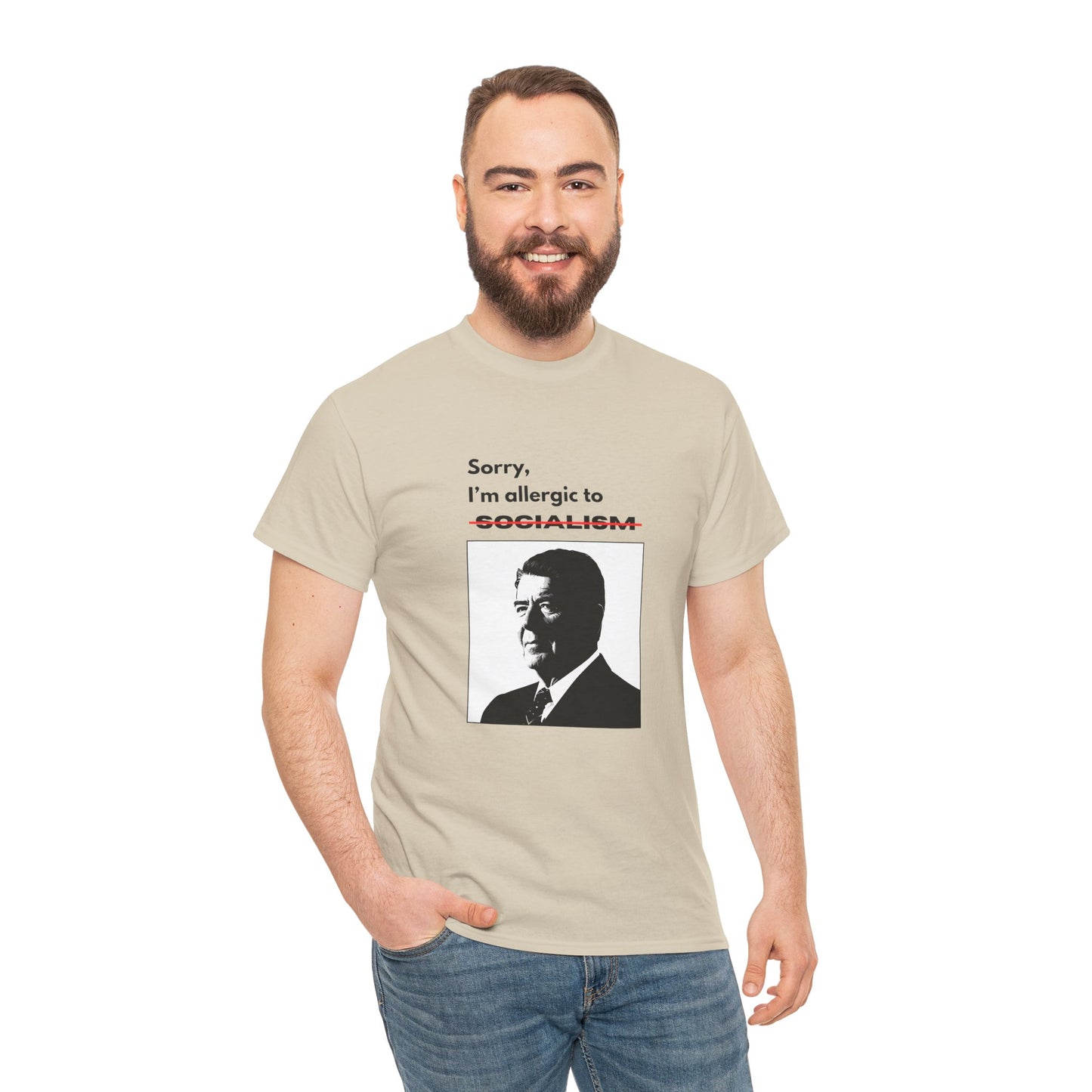 Allergic to Socialism | Graphic Tee