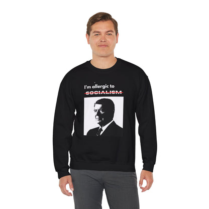 Allergic to Socialism | Graphic Sweatshirt