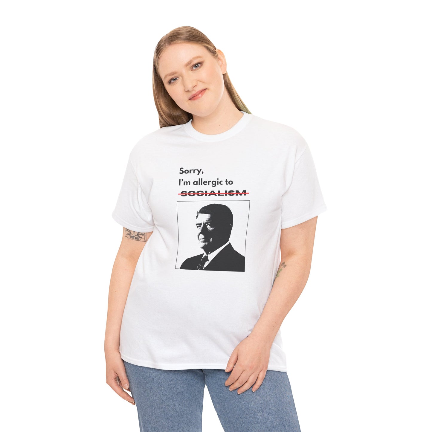 Allergic to Socialism | Graphic Tee