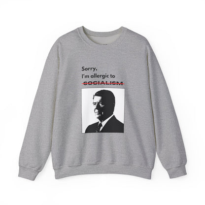 Allergic to Socialism | Graphic Sweatshirt