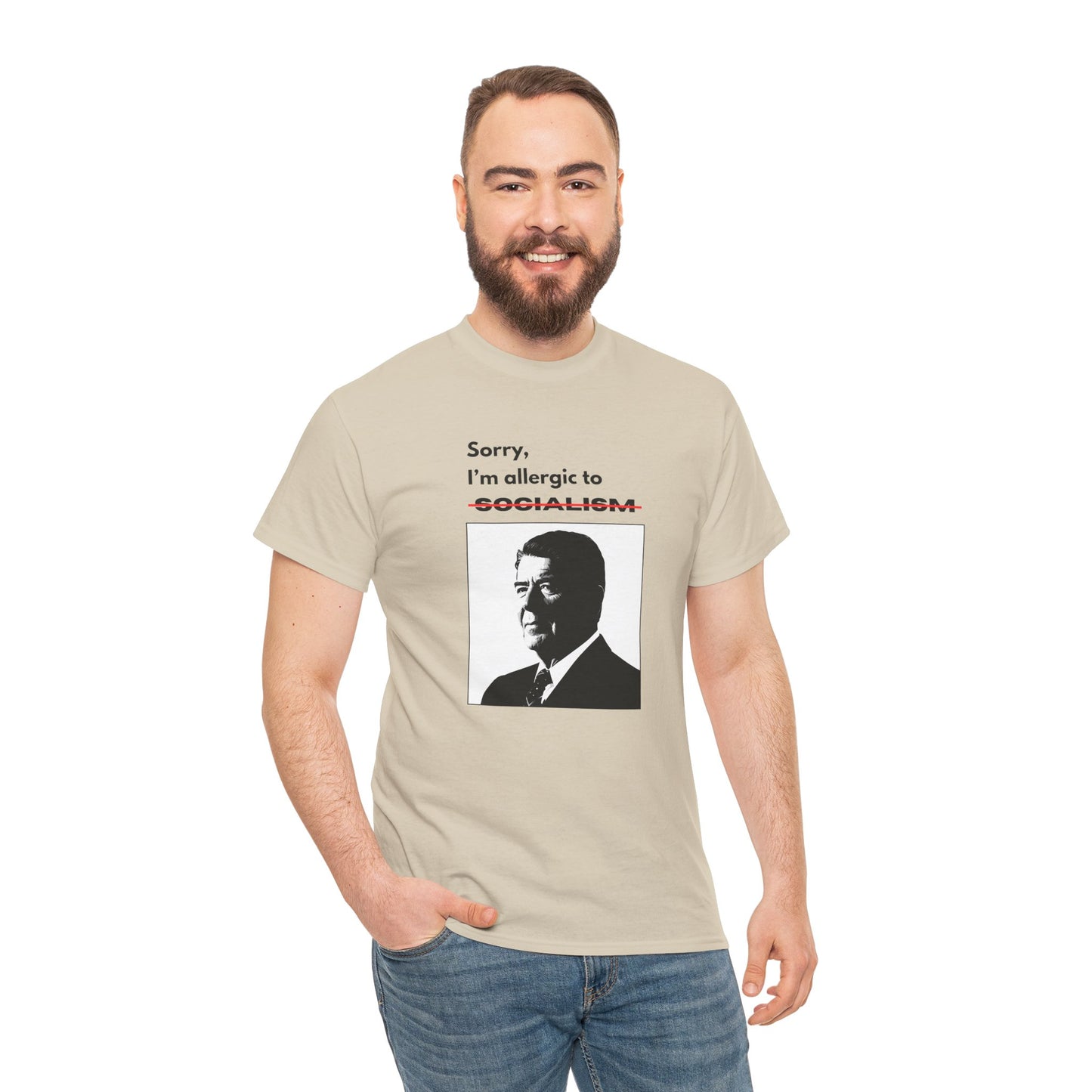 Allergic to Socialism | Graphic Tee