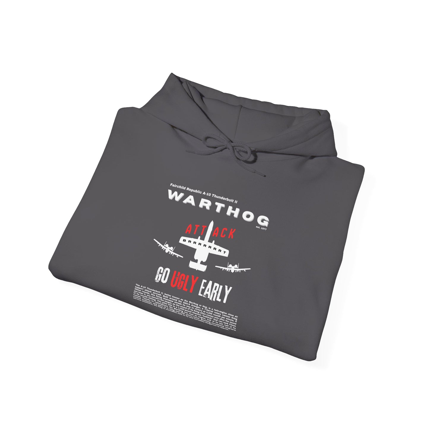 A-10 Thunderbolt "Warthog" | Graphic Hoodie